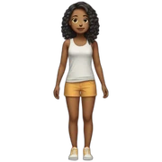 Girl full body sticker