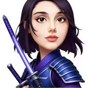 Mystic Samurai sticker