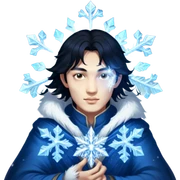 Frost Wizard sticker