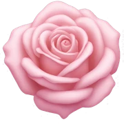 Cœur pastel rose sticker