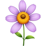 Flower sticker