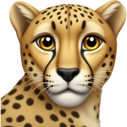 Cheetah sticker