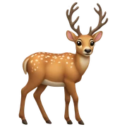 Deer sticker