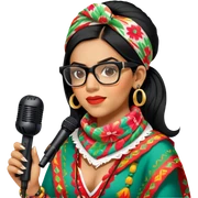 Colorful Singer sticker
