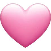Pink heart  sticker