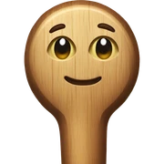 Wooden stick sticker