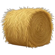 bale of hay sticker