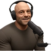 bald boy with headphones sticker