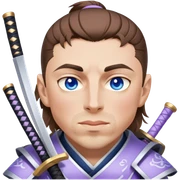 Gentle Samurai sticker