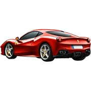 Ferrari sticker