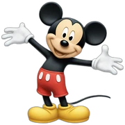 Mickey sticker