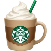 Starbucks saturn themed drink sticker