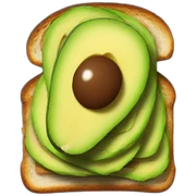 Avocado toast  sticker