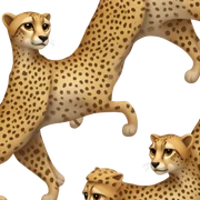 Cheetah sticker