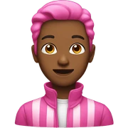 pink sticker