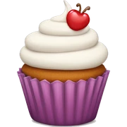 Cupcake sticker