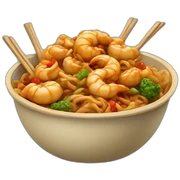 Chinese food sticker