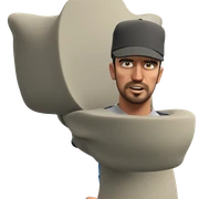 boy with beard in hat sticker