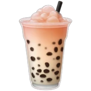 Boba tea sticker