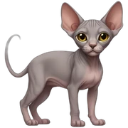 Sphynx queer sticker
