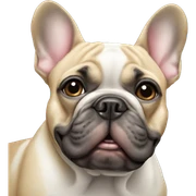 French bulldog sticker