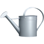 gray watering can sticker