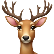 Deer in love  sticker