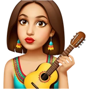 Vibrant Festival Singer sticker