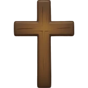 Cross sticker