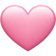 Pink heart sticker