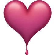 Heart sticker