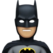 Batman at night  sticker