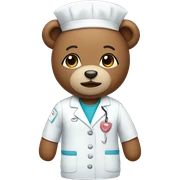 Teddy nurse  sticker
