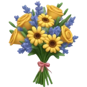Bouquet sticker
