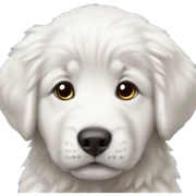 Great Pyrenees puppy sticker