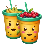 Fruit cup  sticker