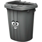 Trash sticker