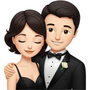 Sleeping wife and dancing husband  sticker