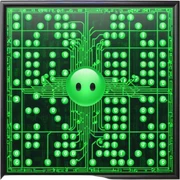 matrix in earth sticker