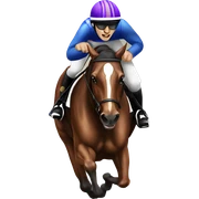horse racing sticker