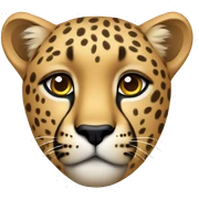 Cheetah  sticker