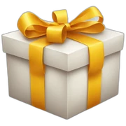 Cadeau sur girlande sticker