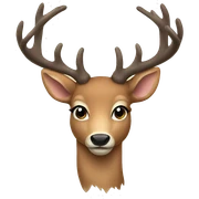 Deer sticker