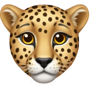 Cheetah sticker