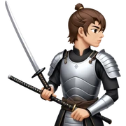 Modern Samurai sticker
