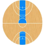 BASKETBALL COURT  sticker