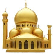 Golden Mosque sticker