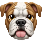 Bulldog sticker