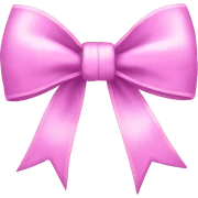 Aesthetic bow sticker
