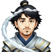 Moonlit Samurai sticker